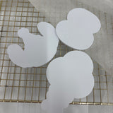 Odd Bunch- stitch with party hat, 8 fancy number & blank balloons