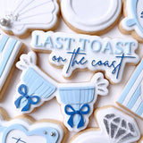 Last toast on the coast stamp and cutter