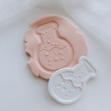 Round Bubbling Test Tube Stamp and cutter