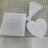 Odd Bunch- heart hands, tulip bunch & happy Mother’s day