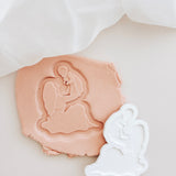 Mother’s Day silhouette- holding baby in the air stamp and cutter