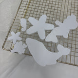 Odd Bunch- coral minis, starfish, whale & mermaid