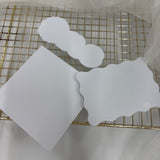 Odd Bunch- daisy pattern plate, daisy one & wavy rectangle
