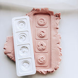 Microscopic embryo stages stamp and cutter