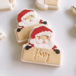 Santa DIY customisable nametag stamp and cutter