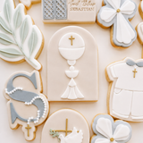 Simple baptism chalice stamp and cutter
