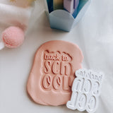 Back to school debosser and cutter