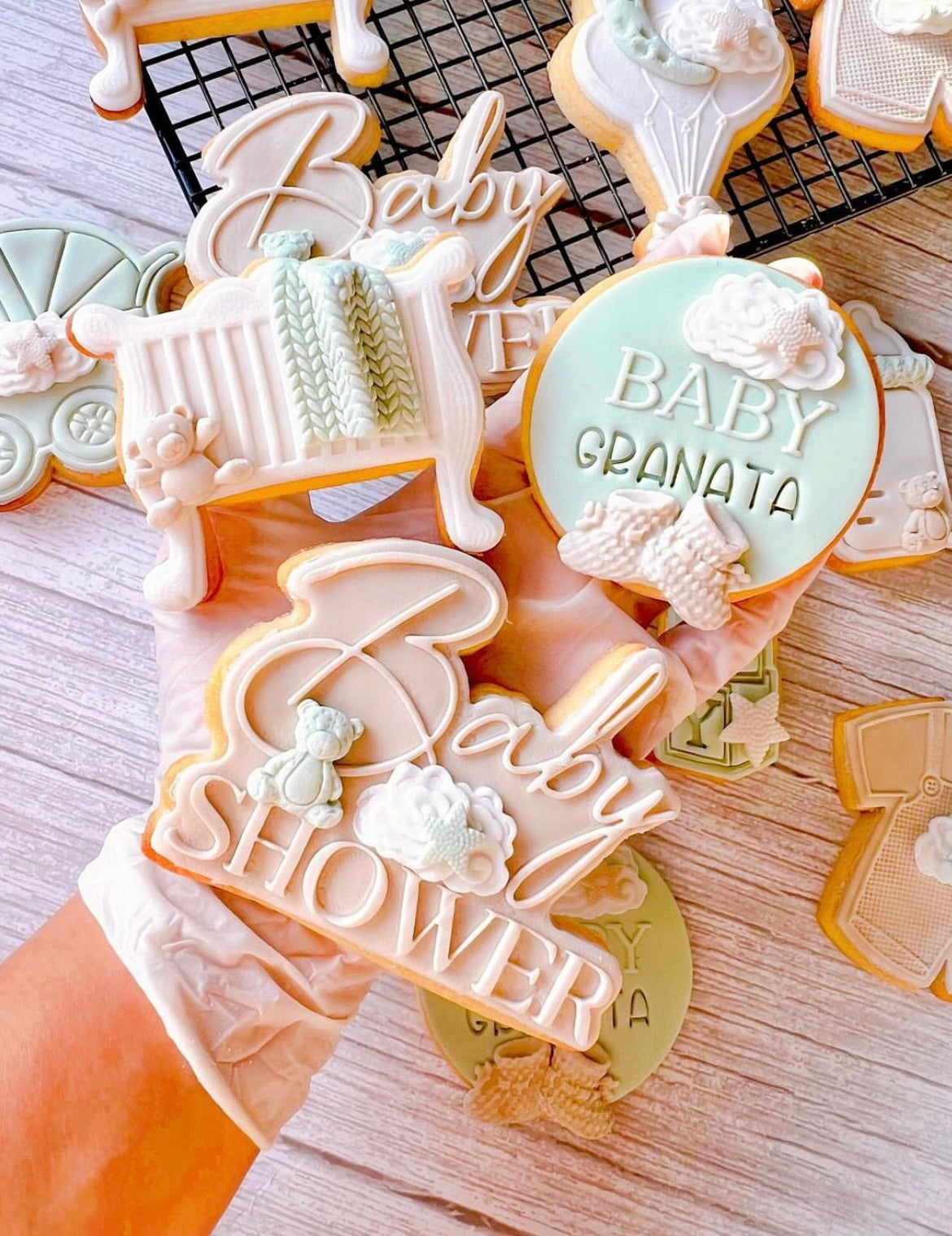 Baby Shower stamp and cutter