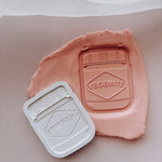 Vegemite Debosser stamp and cutter