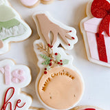 Hand held bauble debosser and cutter