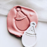 Edible image inspired bear themed party hat stamp & cutter