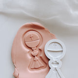 Simple baptism chalice stamp and cutter