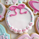 Friendship bracelet with bow personalised debosser and cutter