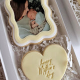 Mini happy Mother's day cursive embosser only