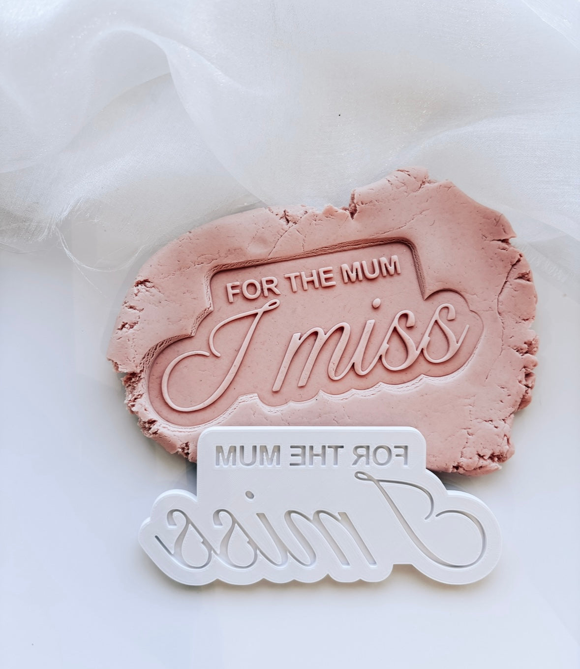 For the mum I miss stamp and cutters