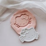 Simple Hello Kitty head stamp and cutter