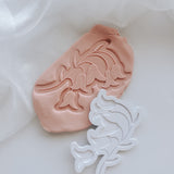 SALE Blue bell floral stamp and cutter