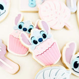 Stitch in cupcake debosser and cutter