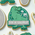 Six-a-sauras stamp and cutter