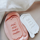 Just one more chapter stamp and cutter