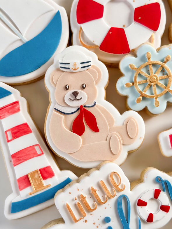 Sailor teddy stamp and cutter