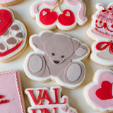 Upside down cheeky bear stamp and cutter