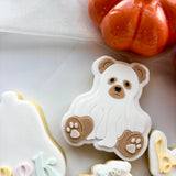 Beary cute ghost stamp and cutter