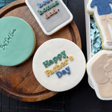 Classic happy father’s day font stamp only