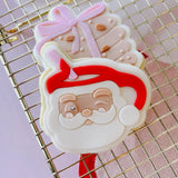 Santa mug with straw stamp and cutter