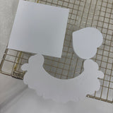 Odd Bunch- love banner, valentine plate & abstract heart