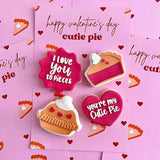 Mini pie set of 2 stamps and cutters