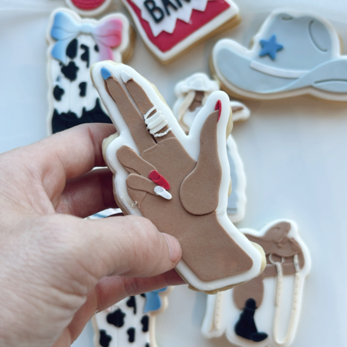 Cowboy Carter Pistol Fingers Stamp and Cutter