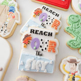 Reach FOUR the sky stamp and cutter