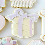 Gift pack of stacked soap debosser and cutter