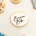 Bonjour Bebe’ stamp and cutter