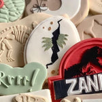 Dinosaur egg with claws debosser and cutter