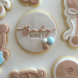 Baby WORD debosser plate
