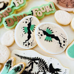 Dinosaur egg with claws debosser and cutter