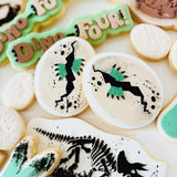 Dinosaur egg with claws debosser and cutter