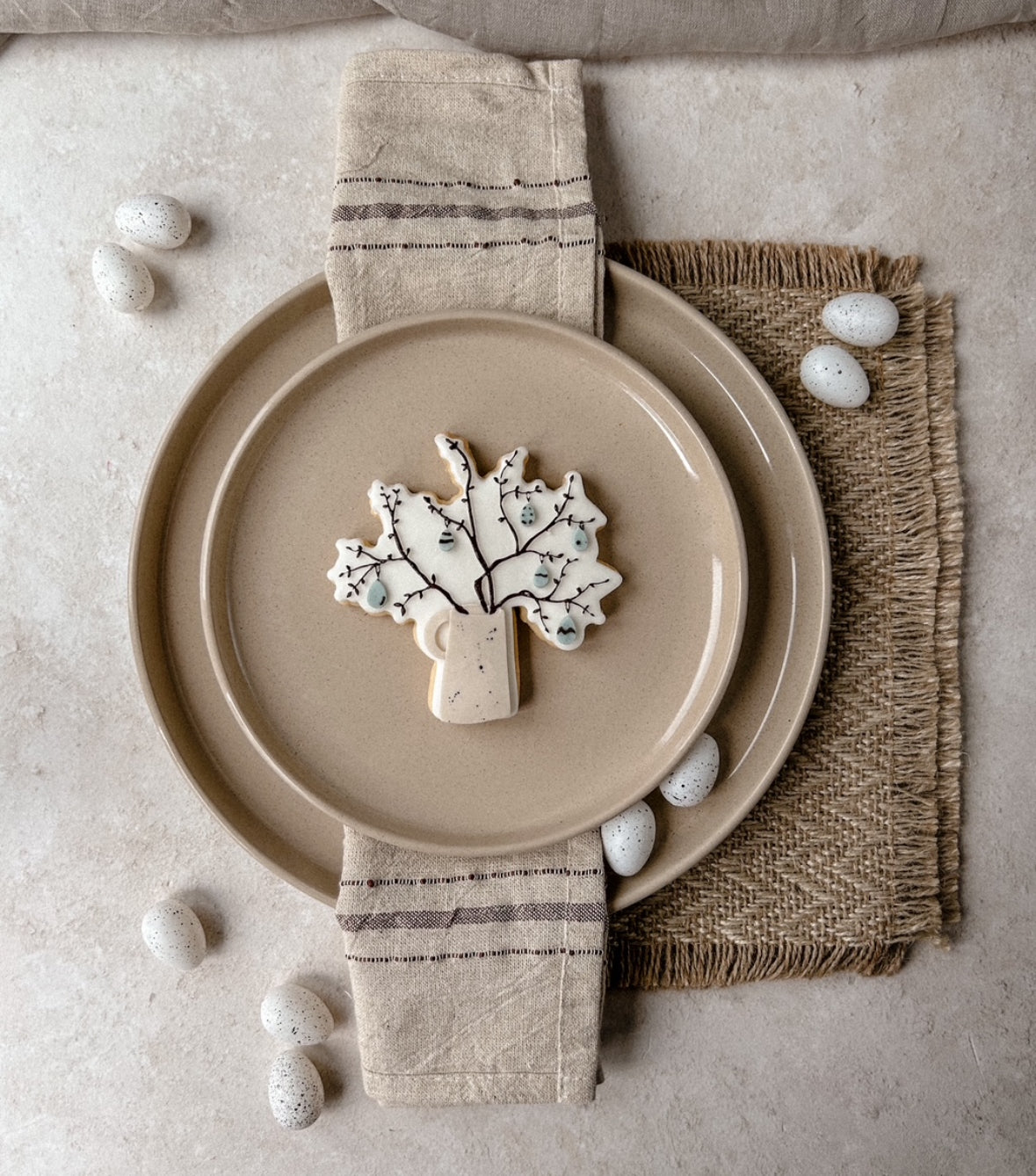 Easter birch tree debosser and cutter