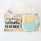 Every bunny’s favourite teacher stamp and cutter