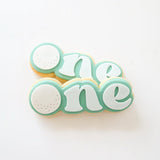 ONE with golf ball “o” debosser and cutter