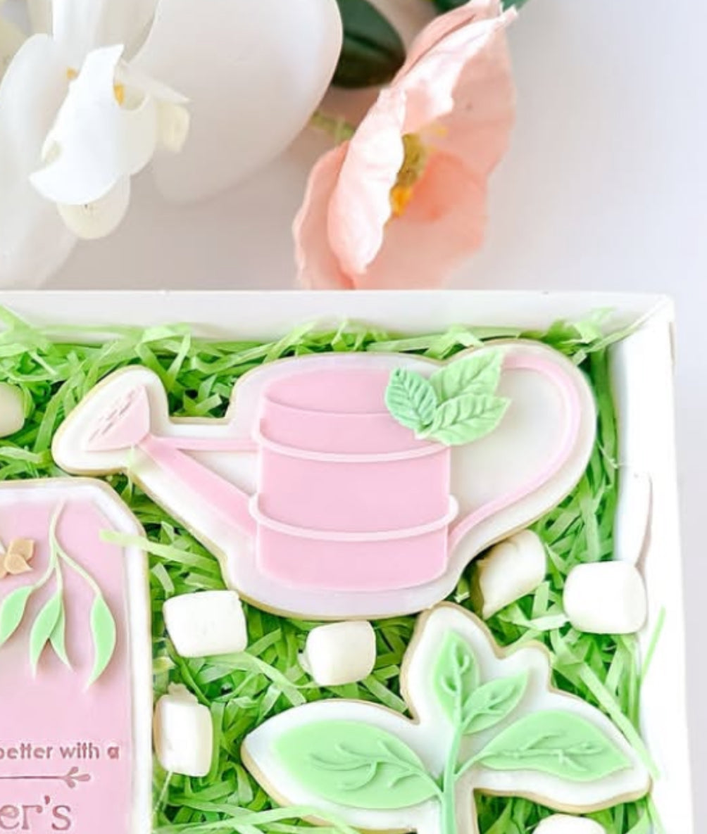 Garden watering can Stamp & Cutter