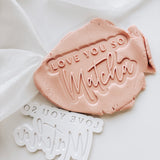 SALE Love you so matcha debosser and cutter