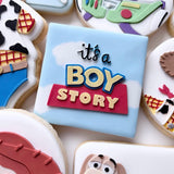 It’s a Boy Story plate