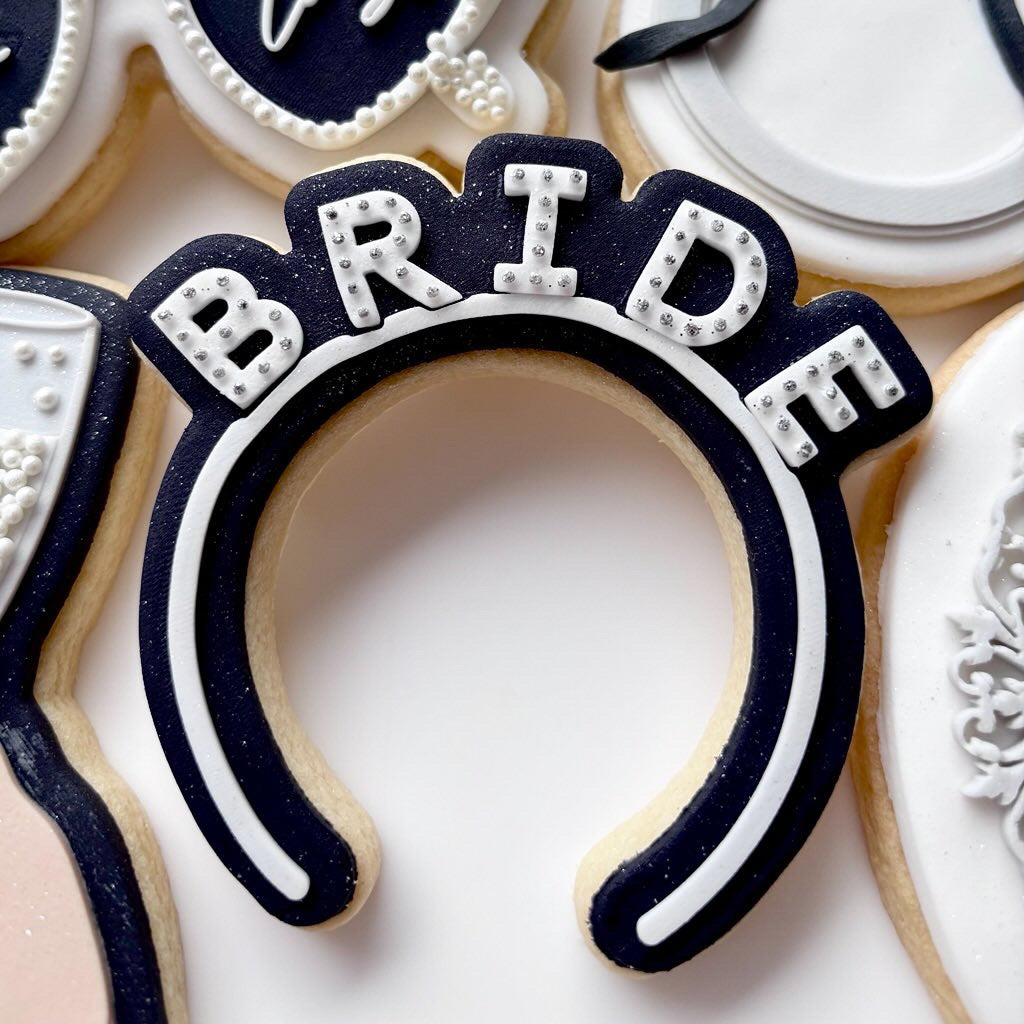 BRIDE headband stamp & cutter– Boss Embossers