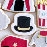 Circus top hat debosser and cutter