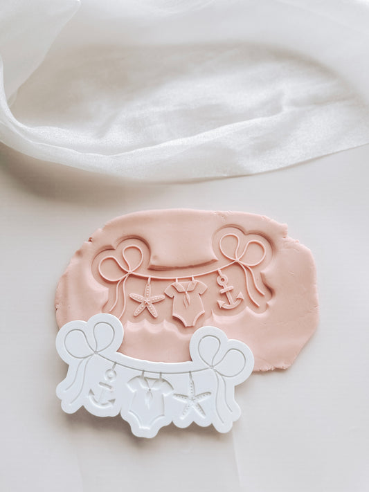 Sailor themed hanger stamp and cutter
