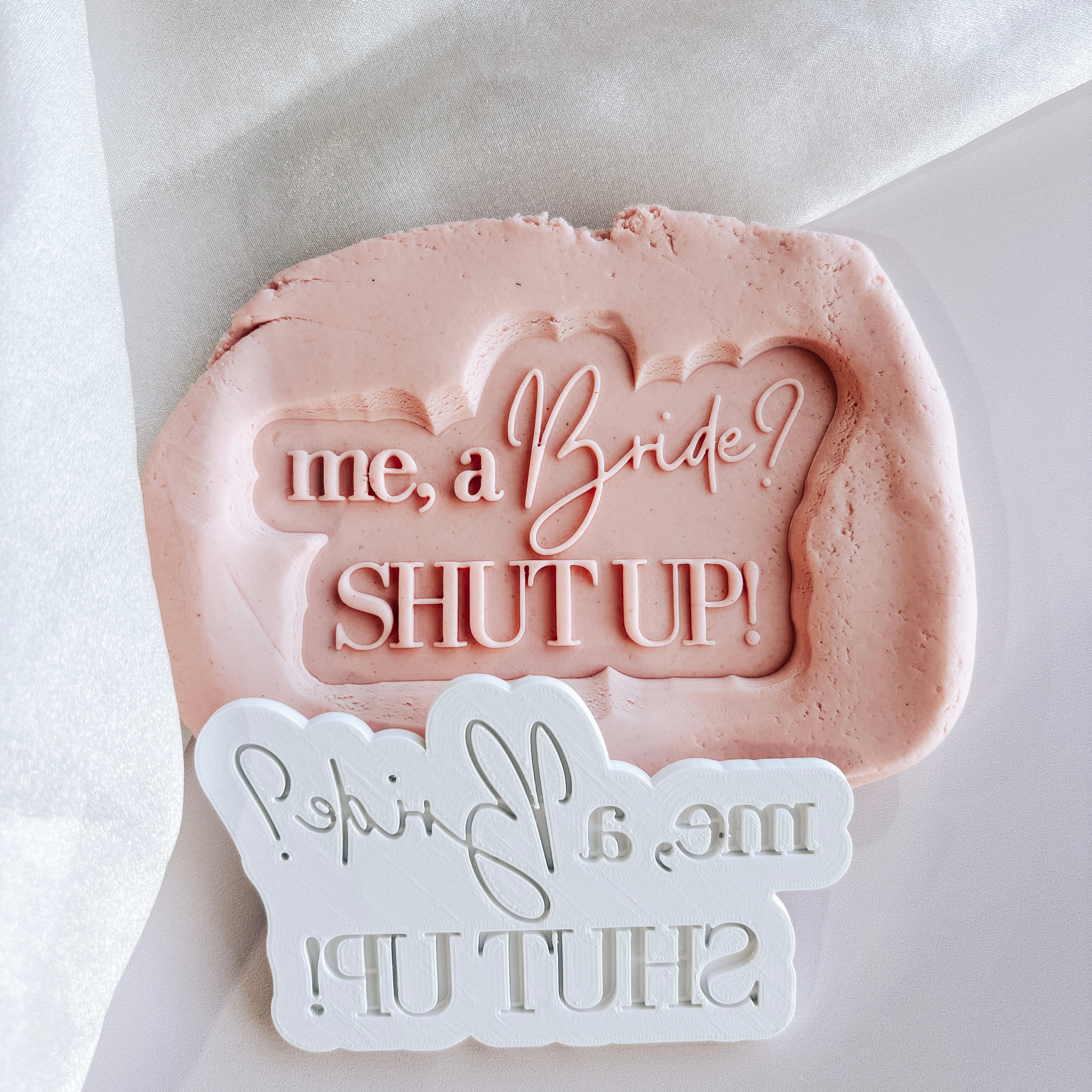 Me a bride? SHUT UP! Stamp and cutter