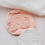 Halloween abstract rainbow stamp and cutter